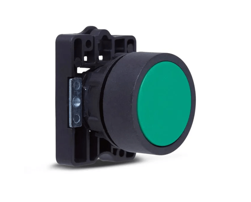 Frontal-Botao-Comando-Redondo-Verde-225mm-SLPRN2-Steck-2