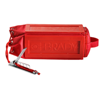Capa Segurança Nylon Vermelho para Controle Ponte Rolante Brady 150587 Brady