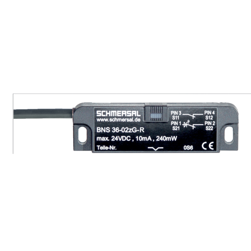 Sensor Magnético Cb3Mt BNS 3602ZR 3 0M | Dimensional - Dimensional