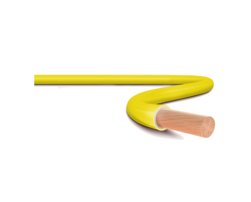 Cabo Flexivel 1mm2 750V 70G Pvc Amarelo