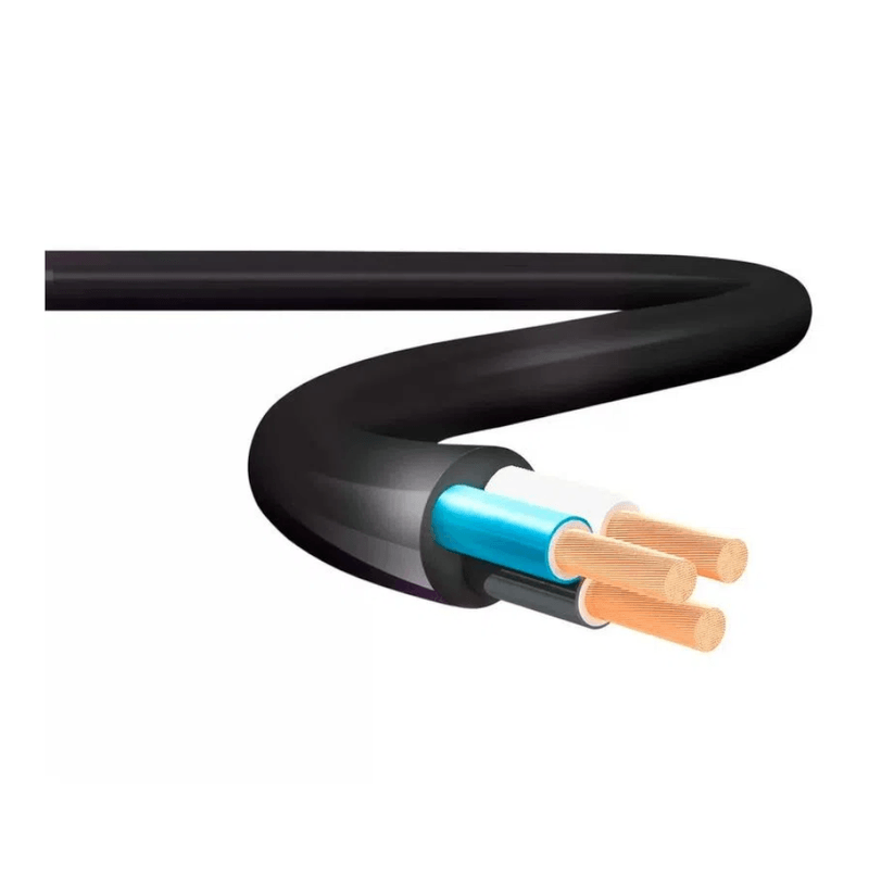 Cabo Pp 3x2,5mm2 500V 70G Pvc Preto - Dimensional
