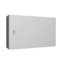 Quadro Comando Sobrepor Aço Pintado Cinza 7035 IP66 1 Porta 380x600x210mm 1039000 Rittal
