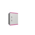 Quadro-Comando-Sobrepor-Poliester-Fibra-Vidro-Pintura-Cinza-7035-IP66-1-Porta-400X-300X-200MM-1434000-Rittal