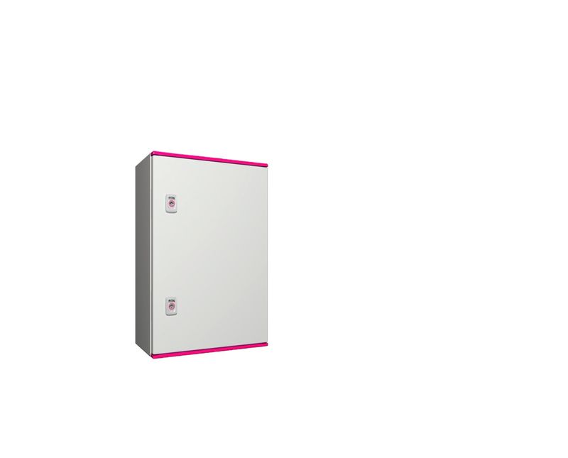 Quadro-Comando-Sobrepor-Poliester-Fibra-Vidro-Pintura-Cinza-7035-IP66-1-Porta-600X-400X-200MM-1446000-Rittal