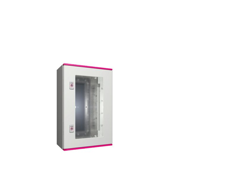 Quadro-Comando-Sobrepor-Poliester-Fibra-Vidro-Pintura-Cinza-7035-IP56-1-Porta-Jan-600X-400X-200MM-1449000-Rittal