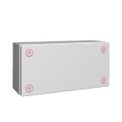 Caixa-Passagem-Industrial-Sobrepor-Aco-Carbono-Cinza-7035-IP66-150X-300X-120MM-Sem-Flange-1501000-Rittal