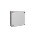 Caixa-Passagem-Industrial-Sobrepor-Aco-Carbono-Cinza-7035-IP55-300X-300X-120MM-Com-Flange-1535000-Rittal