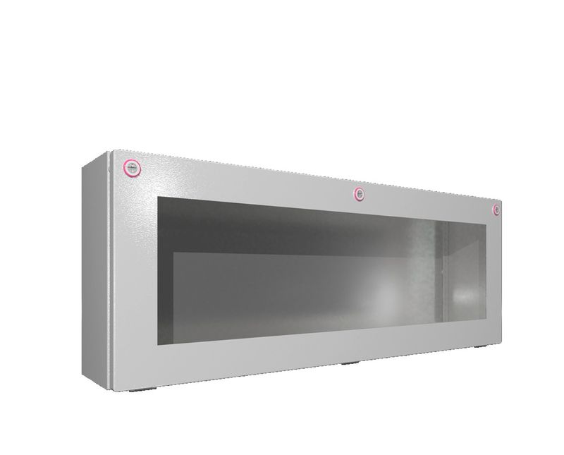 Quadro-Comando-Sobrepor-Aco-Carbono-Pintura-Cinza-7035-IP65-1-Porta-Jan-300X-800X-155MM-1613000-Rittal