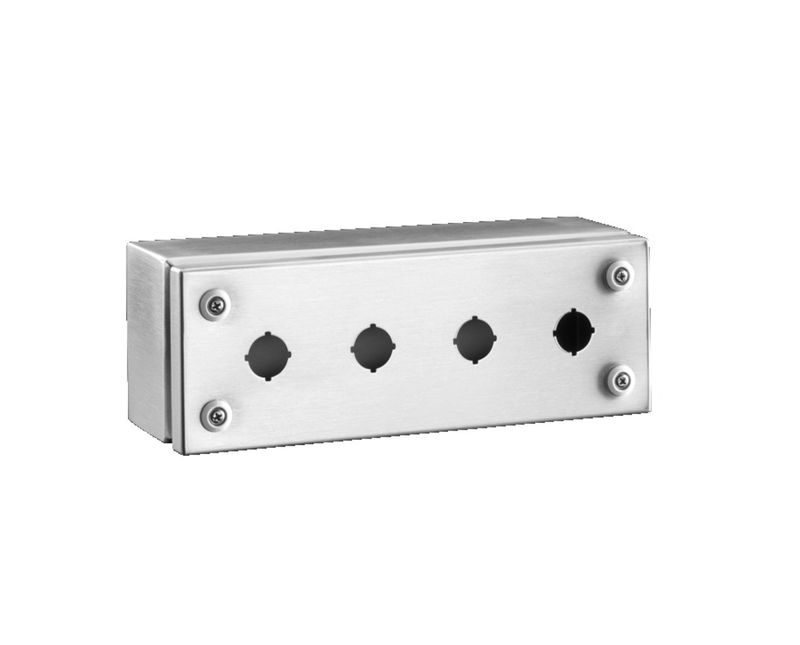 Botoeira-Comando-AI304-4-Furos-225MM-100X-280X-90MM-2384040-Rittal