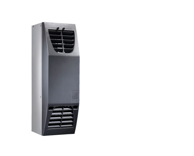 Condicionador-Ar-100W-100-240V-Aco-Carbono-Cinza-7015-Lateral-Termoeletrico-3201200-Rittal