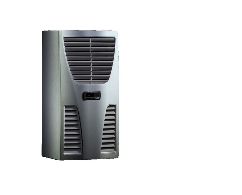 Condicionador-Ar-380W-230V-AI304-Cinza-9007-Lateral-Toptherm-3302200-Rittal