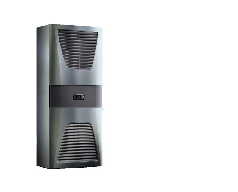 Condicionador-Ar-1200W-400-460V-AI304-Cinza-9007-Lateral-Toptherm-Blue-E-3304640-Rittal