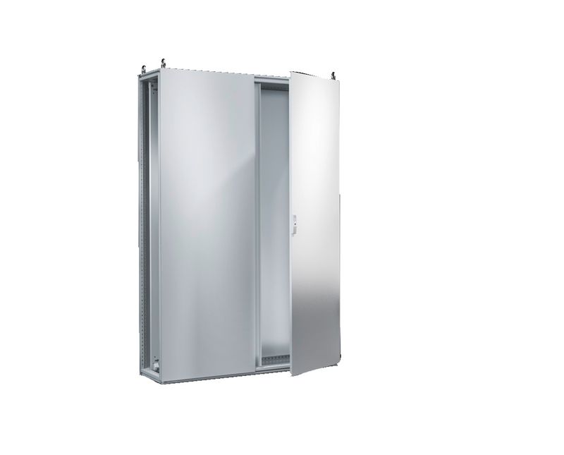 Painel-Modular-Aco-Carbono-Pintura-Cinza-7035-IP55-2-Porta-2000X-1200X-500MM-8205500-Rittal