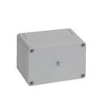 Caixa-Passagem-Industrial-Sobrepor-Policarbonato-Fibra-Vidro-Cinza-7035-IP66-94X-130X-81MM-Sem-Flange-9509000-Rittal