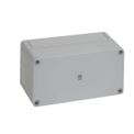 Caixa-Passagem-Industrial-Sobrepor-Policarbonato-Fibra-Vidro-Cinza-7035-IP66-94X-180X-81MM-Sem-Flange-9513000-Rittal