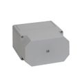 Caixa-Passagem-Industrial-Sobrepor-Policarbonato-Fibra-Vidro-Cinza-7035-IP66-110X-180X-165MM-Sem-Flange-9516000-Rittal
