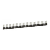 Terminal Elétrico Tubular Simples (Ilhos) Pre-Isolado 1,5mm2 Preto 37664 Cemar