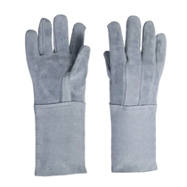 Luva Proteção Mecânica Raspa Com Reforço 200 Mm C20CRR CA 16074 Zanel