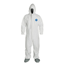 Macacão Tyvek 440 Branco Com Capuz Tamanho XG TY122SWHXL0050LA Dupont