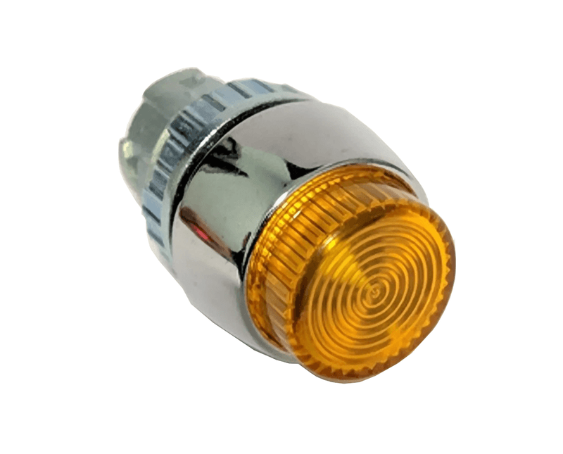 Frontal-Sinaleiro-Redondo-Metal-Amarelo-22Mm-VSZ22214