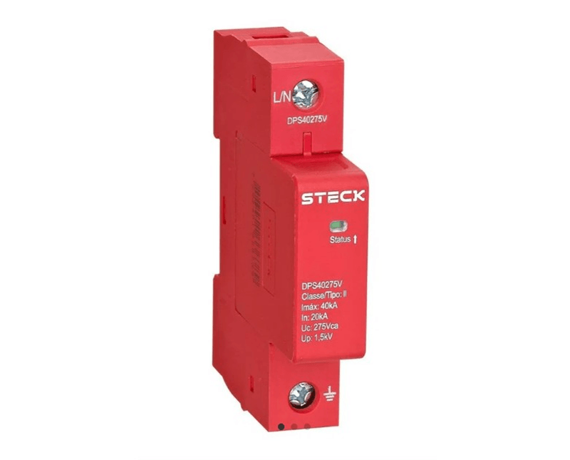 Dispositivo-Protecao-Contra-Surto-DPS-Classe-2-1-Polo-275VCA-40K-Vermelho-DPS40275V-Steck-