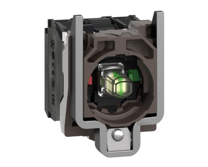 Bloco-Luminoso-Metalico-LED-Branco-110V-1NA-1NF-ZB4BW0G15-Schneider