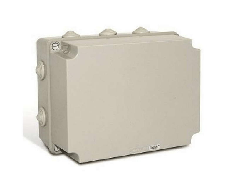 Caixa Passagem Sobrepor Termoplástico Cinza 234x174x143mm SEX231A