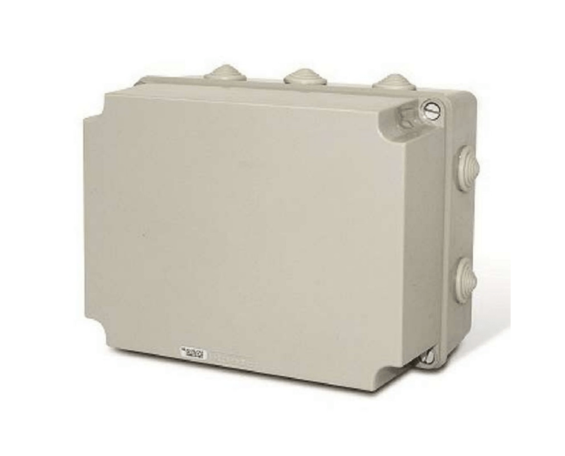 Caixa Passagem Sobrepor Termoplástico Cinza 234x174x143mm SEX231A