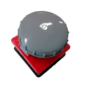 Tomada Embutir New Tite 3P+T 32A 3H Vermelha 380/440v IP67 N4243W Steck