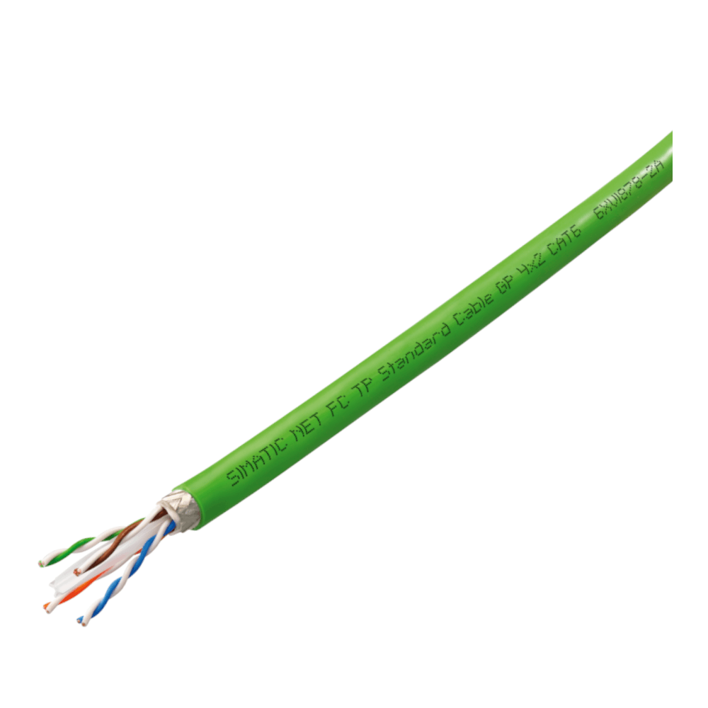 Cabo Rede Ethernet Cat6A Verde 6XV18782A | Dimensional - Dimensional