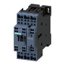 Contator Tripolar 38A 24Vcc 1NA+1NF 3RT20282BB40 Siemens