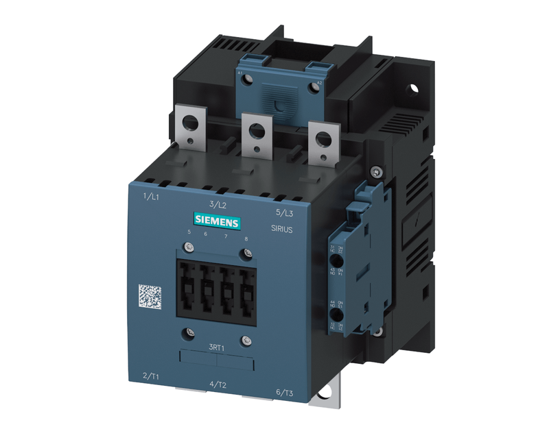 Contator Tripolar 400A 127VCAVcc 50/60Hz 2NA+2NF 3RT14666AF36 Siemens
