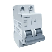 Disjuntor Mini Bipolar 20A 220/380Vca Curva C 3Ka 5SJ12207MB Siemens