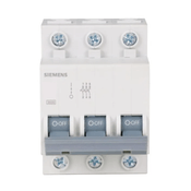 Disjuntor Mini Tripolar 10A 220/380Vca Curva C 3Ka 5SJ13107MB Siemens