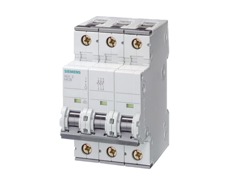 Disjuntor Mini Tripolar 32A 127/220VCA C 25KA 5SY83327 Siemens
