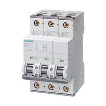 Disjuntor Mini Tripolar 63A 220/380VCA Curva C 10KA 5SY43637 Siemens