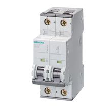 Disjuntor Mini Bipolar 10a 230/400VCA C 6KA 5SY62107 Siemens