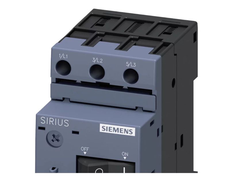 Disjuntor Motor Tripolar 5,58A 50KA S00 3RV10111HA10 Siemens