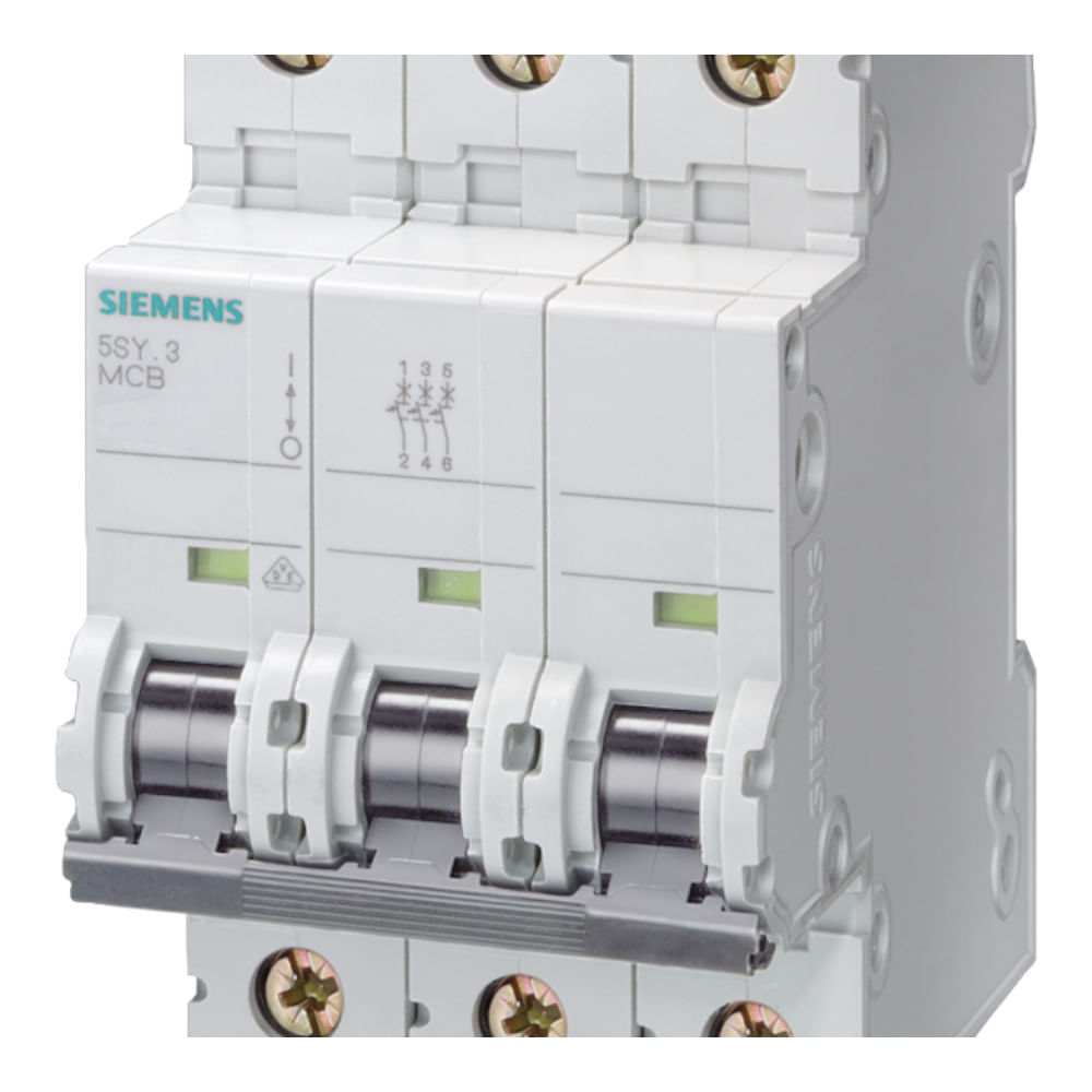 Disjuntor Mini Tripolar 16A 220/380VCA C 15KA Sentron 5Sy73167
