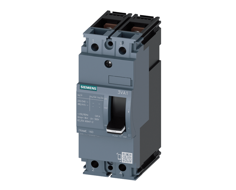 Disjuntor-Caixa-Moldada-Bipolar-Termomagnetico-415V-16A-25KA-3VA11963ED260AA0-Siemens