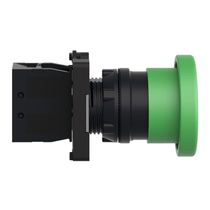 Botão Cogumelo 40mm 22mm Soco XA2EC31 Schneider