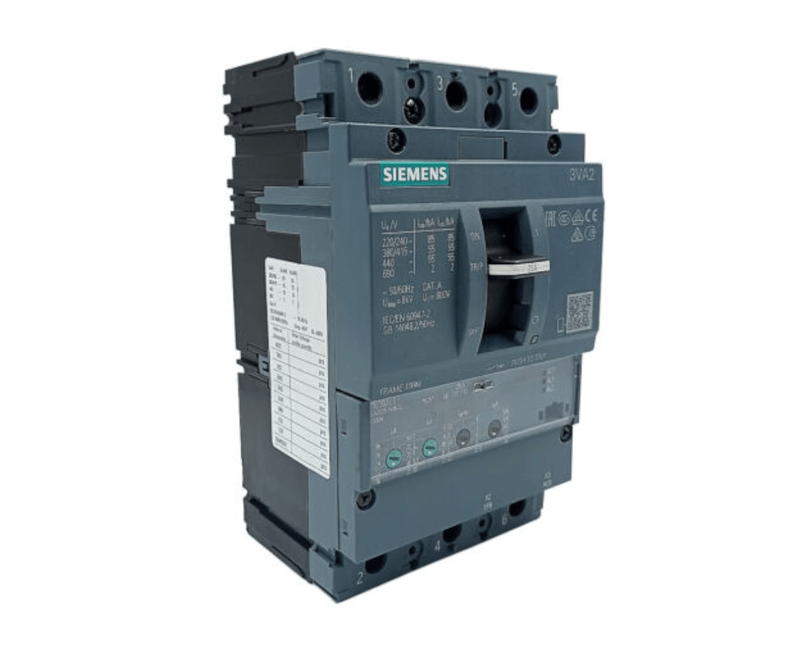 Disjuntor Caixa Moldada Tripolar Térmico/Magnético Fixos 380VCA