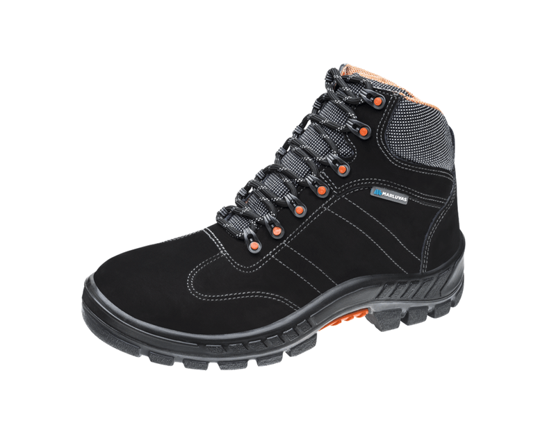 Botina-Nobuck-Cadarco-Bidensidade-Bico-Plastico-Preto-75BPR29MSPBP-Tamanho-38-CA-41369
