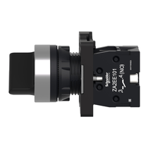 Comutador Knob Curto 2 Posições Preto 22mm XA2ED41 Schneider