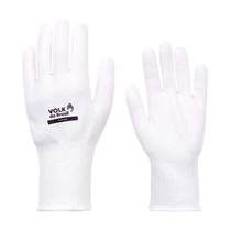 Luva Segurança Proteção Mecânica e Térmica Tricotada Fibra Branca 101701306 Tamanho Único CA 17924 Volk