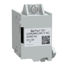 Bobina de Mínima 230VAC 50/60HZ para GoPact 125 G12UVR230AC Schneider