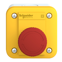 Botoeira Montada ABS 1 Parada Emergência 1 Botão Emergência 1NA+1NF XALEK1702 Schneider
