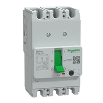 Disjuntor Caixa Moldada Tripolar Térmico/Magnético Ajustável 415VCA 16A 15KA Gopact Mccb 125 G12E3A16 Schneider