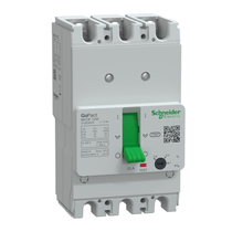 Disjuntor Caixa Moldada Tripolar Térmico/Magnético Ajustável 415VCA 25A 15KA Gopact Mccb 125 G12E3A25 Schneider