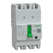 Disjuntor Caixa Moldada Tripolar Térmico/Magnético Ajustável 415VCA 40A 15KA Gopact Mccb 125 G12E3A40 Schneider